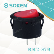 Oval Rocker Switch Rk2-37b